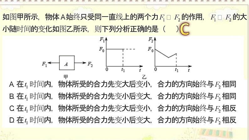 沪科版 初中物理 八年级全册 课件7.2 力的合成第8页