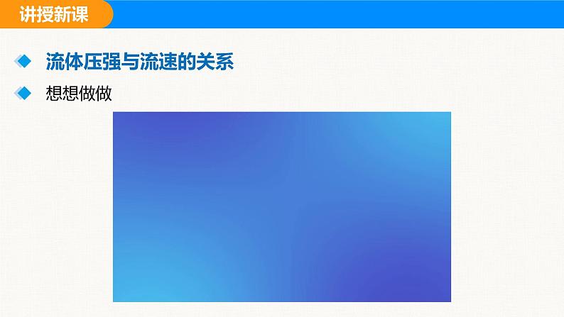 人教版（2024）八年级物理下册课件 第九章 第五节 流体压强与流速的关系第7页