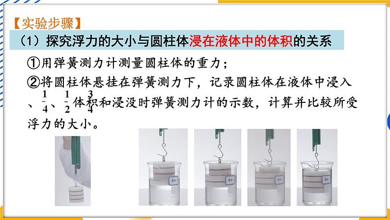 第1课时 探究影响浮力大小的因素第8页