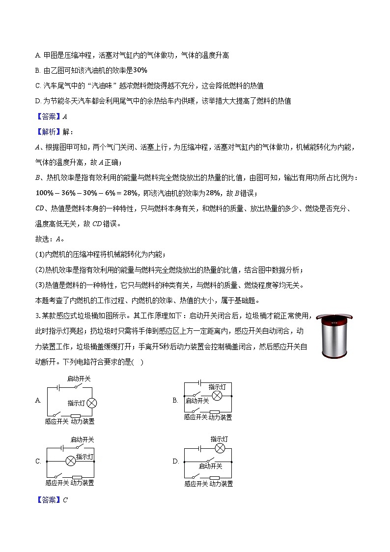 安徽省阜阳市2024-2025学年八年级（上）月考物理试卷（含解析）第2页