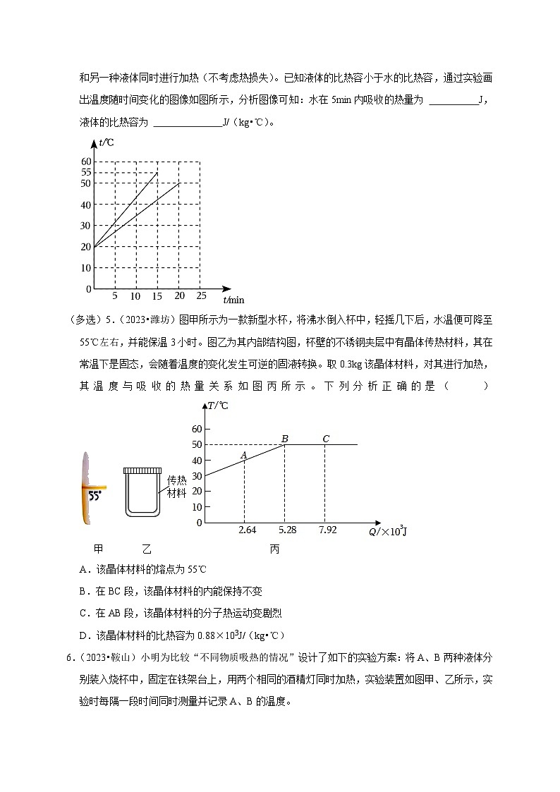 图像题06 内能相关图像（原卷版）第3页