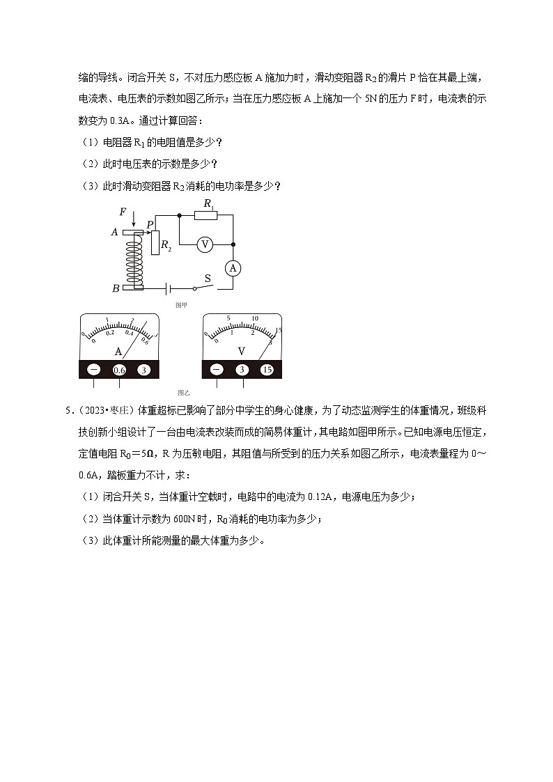 专题08  电功率计算问题（原卷版）第3页