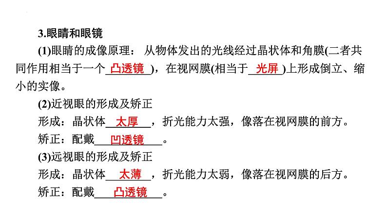 最新中考物理二轮复习专题突破（课件） 透镜及其应用第8页