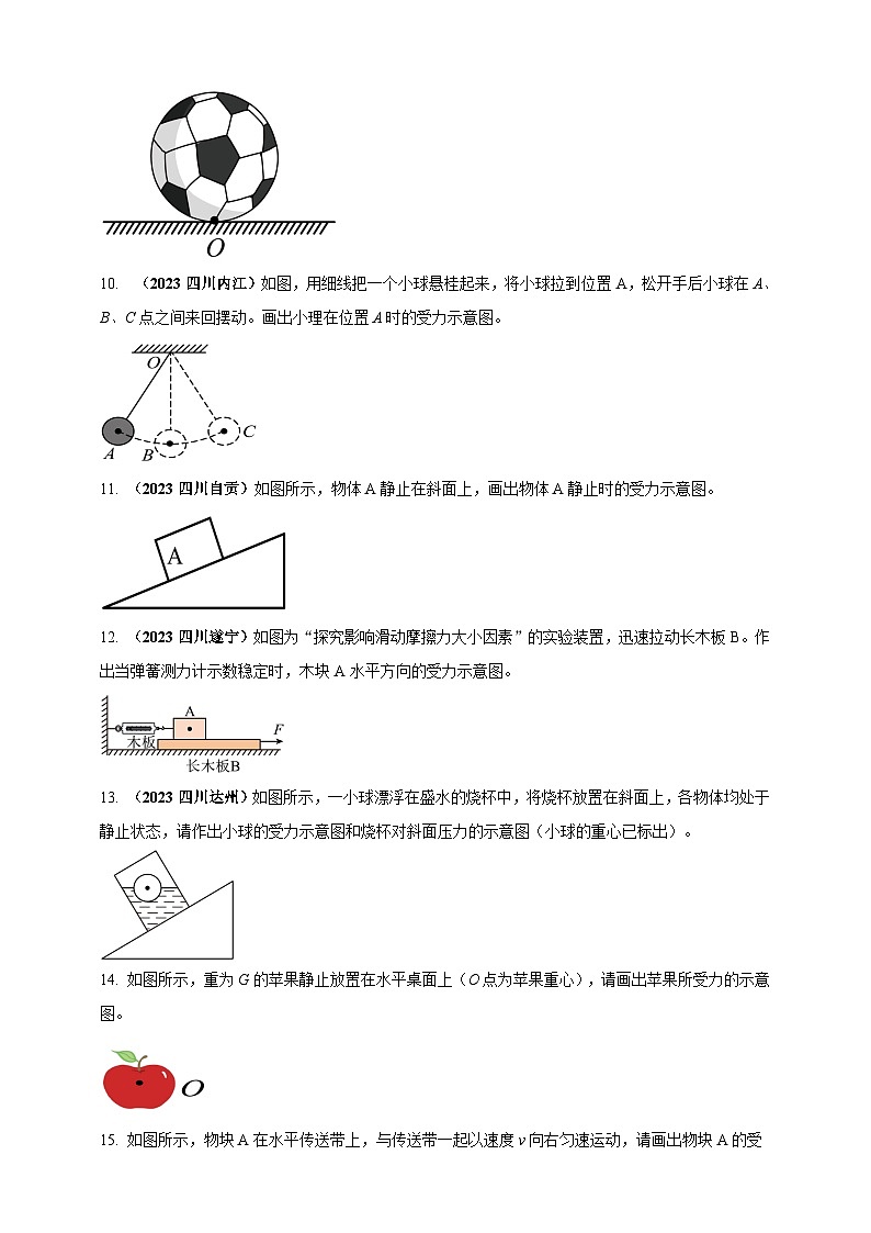 专题22 力学作图类问题（原卷版） 第3页