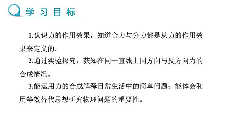 7.2 力的合成 （课件）- 2024-2025学年沪科版（2024）物理八年级全一册第2页