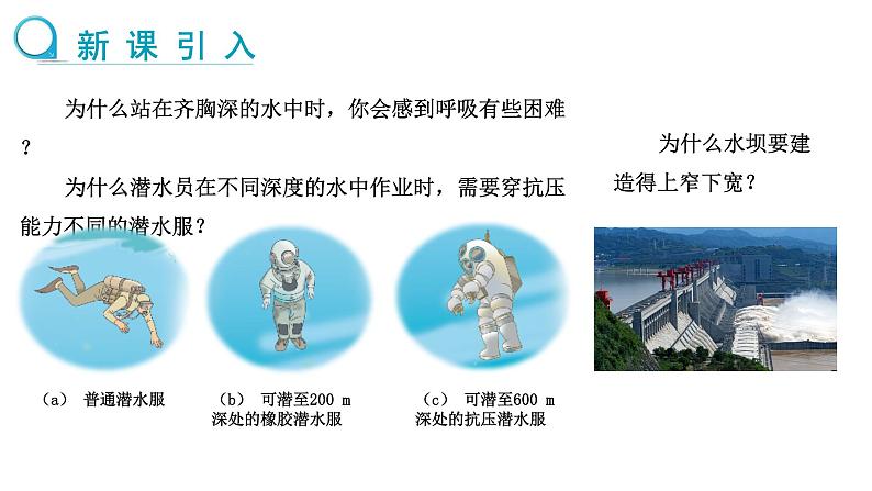 8.2 探究：液体压强与哪些因素有关 第1课时 课件 2024-2025学年沪科版物理八年级全一册第3页