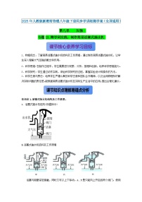 物理八年级下册（2024）第4节 跨学科实践：制作简易活塞式抽水机综合训练题