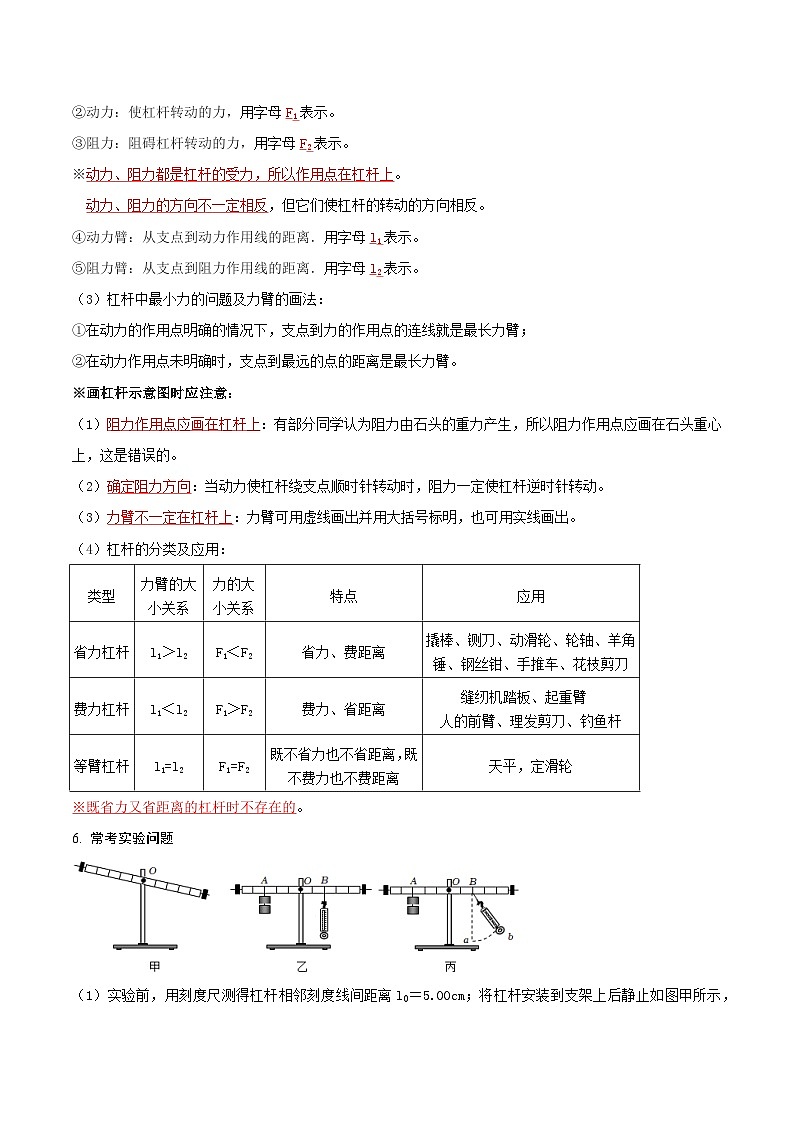 2025年中考物理实验题型突破之真题汇编实验14探究杠杆的平衡条件(原卷版+解析)第2页