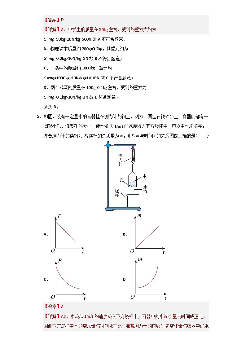 第7章《力》单元测试卷（含答案解析）第3页