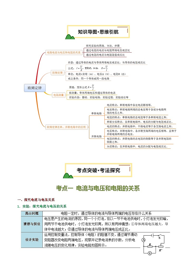 专题16 欧姆定律（讲义）（原卷版）第3页