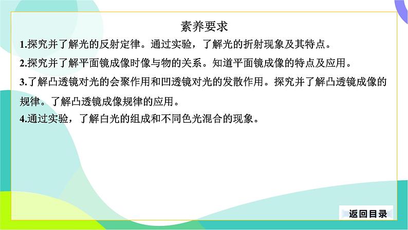 中考物理第一轮复习 第一部分 考点梳理 03-第三章 光和眼睛 PPT课件第3页