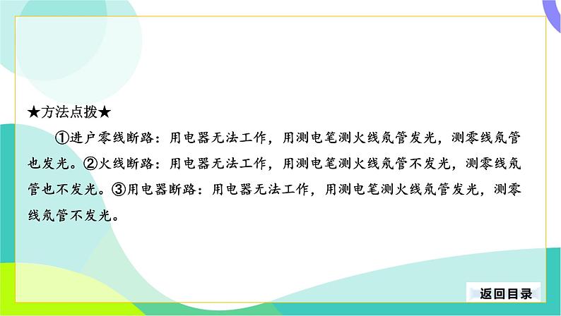 中考物理第一轮复习 第一部分 考点梳理 18-第十八章 家庭电路与安全用电 PPT课件第8页