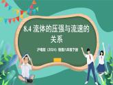 滬粵版（2024）物理八年級(jí)下冊(cè)8.4《 流體的壓強(qiáng)與流速的關(guān)系》（課件）