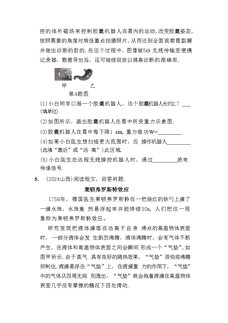 2025年河北省中考物理复习专题特训：立足河北考情  练全国新题型第3页