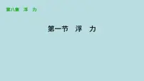 初中物理鲁教版(五四学制)(2024)八年级下册第一节 浮 力课文课件ppt