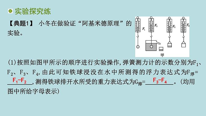 第8章浮力 复习课件---2024-2025学年鲁科版八年级下册物理第4页