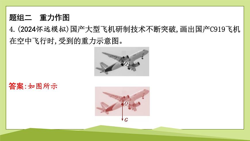 微专题一　力学作图课件---2024-2025学年鲁科版八年级下册物理第5页