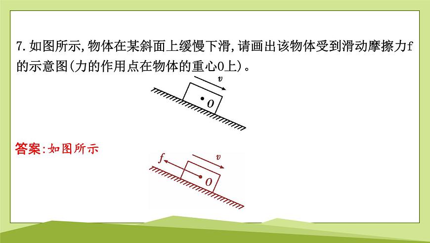 微专题一　力学作图课件---2024-2025学年鲁科版八年级下册物理第8页
