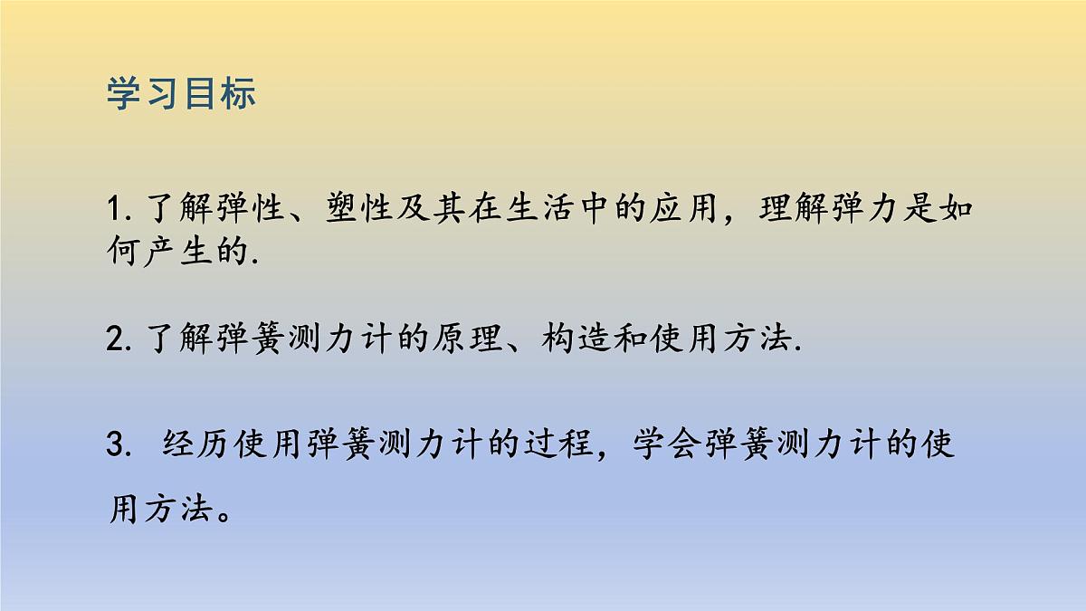 第2节《弹力》 课件第3页