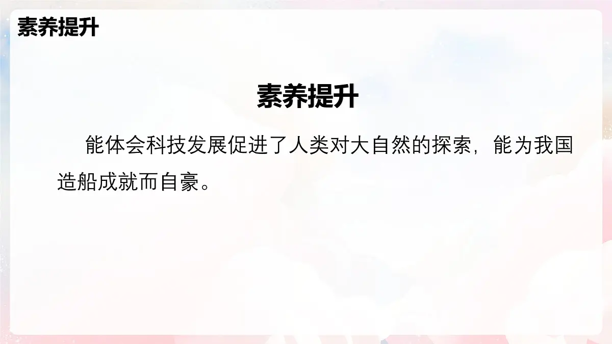 第九章 实践 调研我国造船与航海方面的成就—初中物理八年级全一册 同步教学课件（沪科版2024）第3页