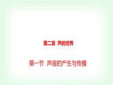 滬科版八年級物理第二章聲的世界第一節(jié)聲音的產生與傳播課件