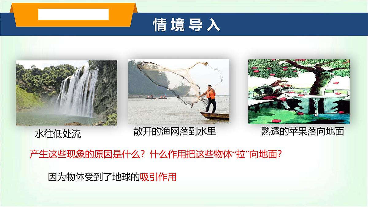 沪科版八年级物理第六章熟悉而陌生的力第三节来自地球的力课件第2页