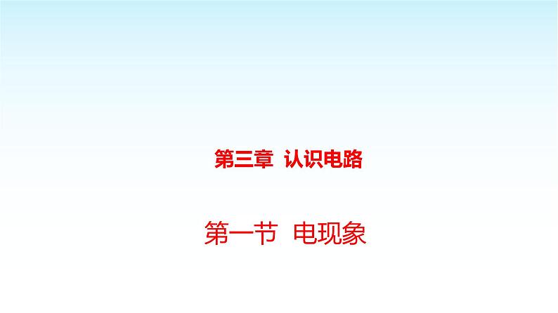 教科版九年级物理上册3.1电现象(1)课件第1页