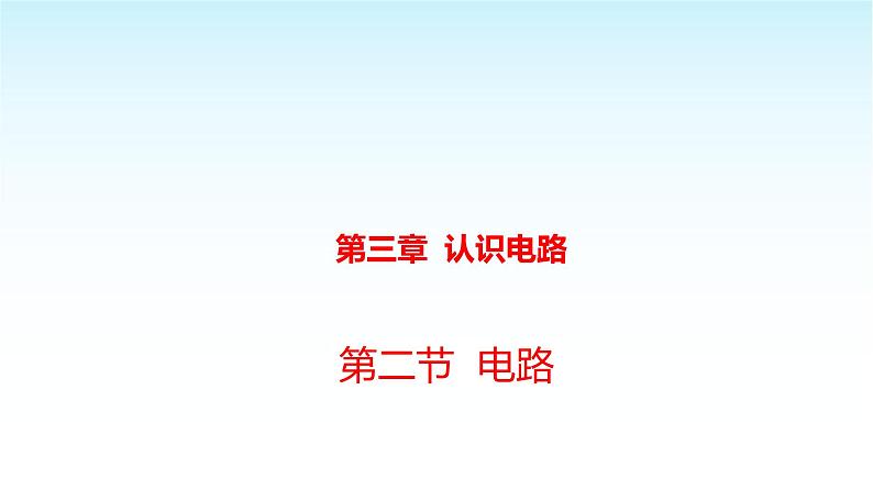 教科版九年级物理上册3.2电路(1)课件第1页