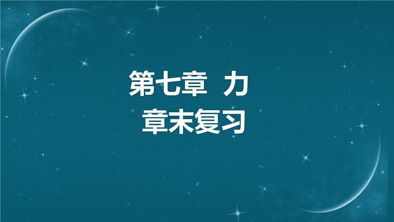 苏科版（2024）七下物理课件 第七章 章末复习第1页