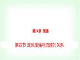 滬科版八年級(jí)物理第八章壓強(qiáng)第四節(jié)流體壓強(qiáng)與流速關(guān)系課件