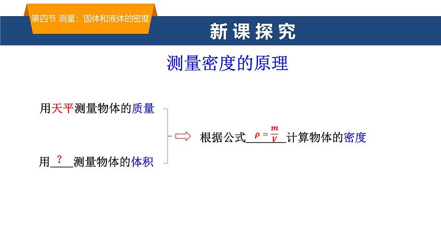沪科版八年级物理第五章质量与密度第四节测量：固体和液体的密度课件第3页