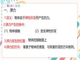 教科版2024物理八年級下冊 7.3彈力 彈簧測力計(jì) PPT課件+教案+練習(xí)