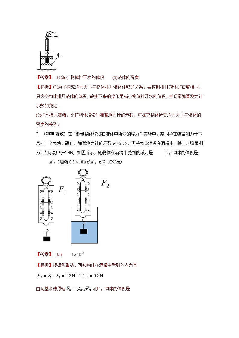 必考实验13.探究浮力大小与哪些因素有关（解析版）第3页