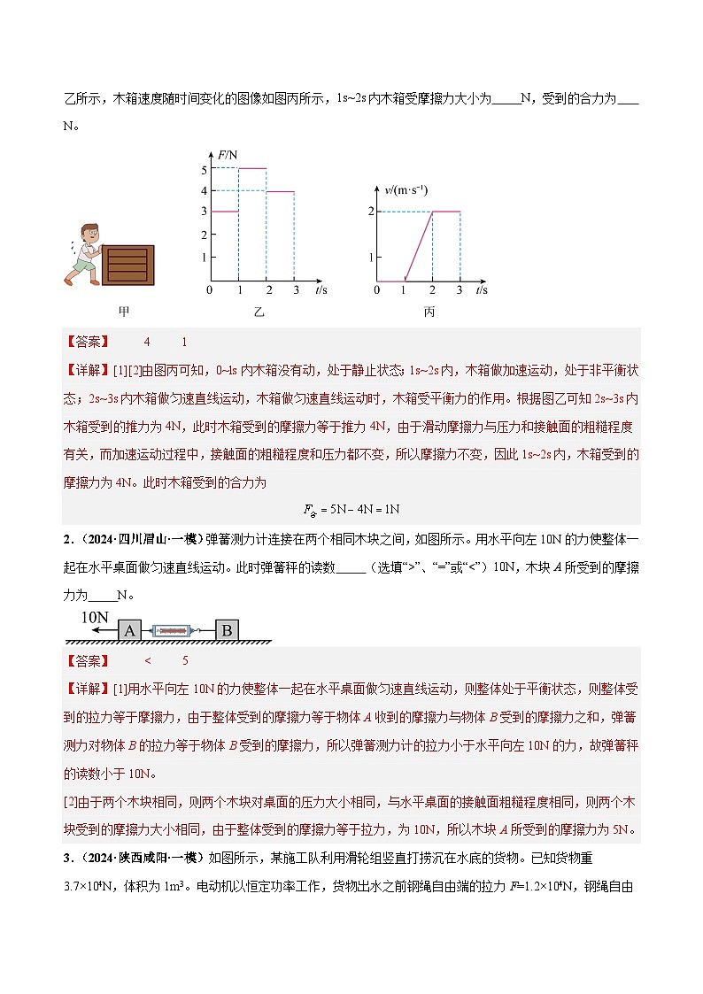 力学微专题1  受力分析及作图（练习）（解析版）第2页