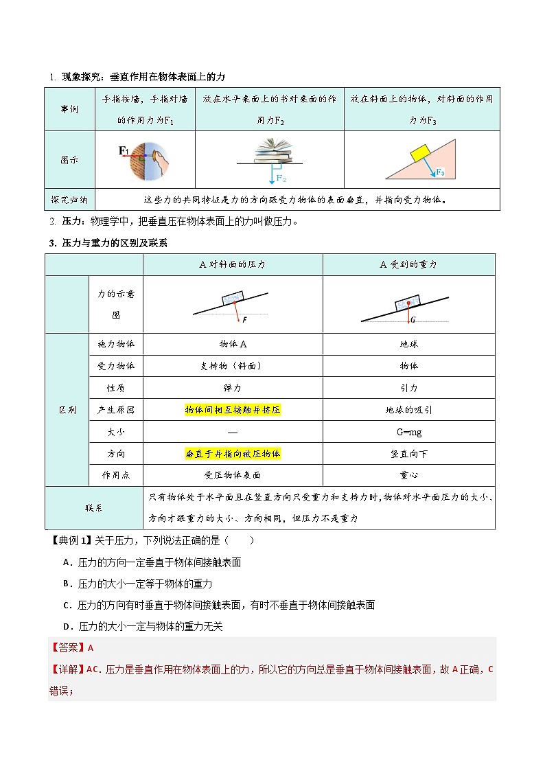 9.1 压强（讲义）第2页