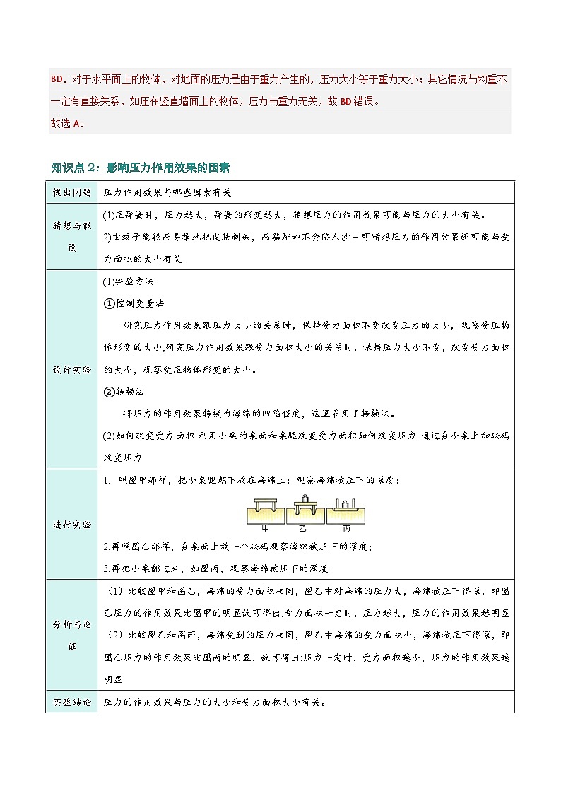9.1 压强（讲义）第3页