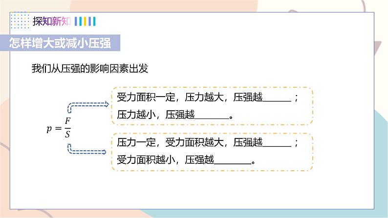 第8章 压强 第一节 认识压强 第2课时 压强知识的应用第4页