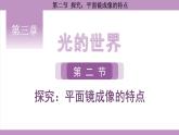 滬科版（2024）物理八年級(jí)全一冊(cè) 3.2探究：平面鏡成像的特點(diǎn)（課件）