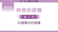 初中物理沪科版（2024）八年级全册（2024）第一节 凸透镜与凹透镜授课课件ppt