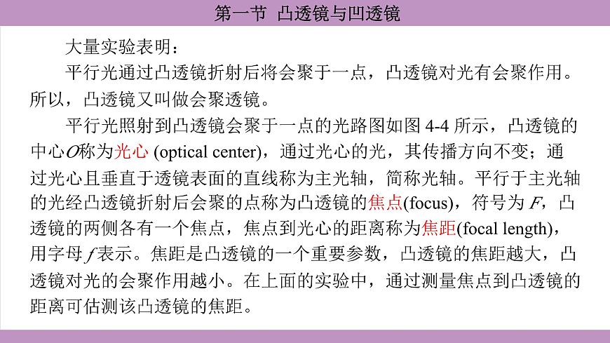 沪科版（2024）物理八年级全一册 4.1凸透镜与凹透镜（课件）第7页