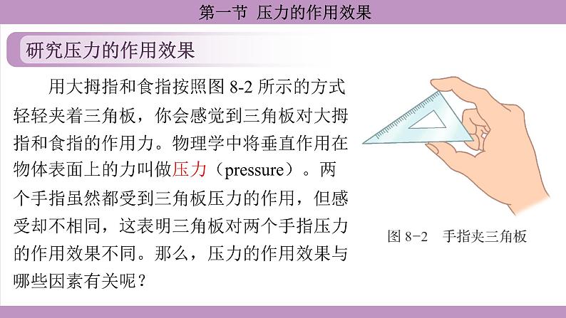 沪科版（2024）物理八年级全一册 8.1压力的作用效果（课件）第5页