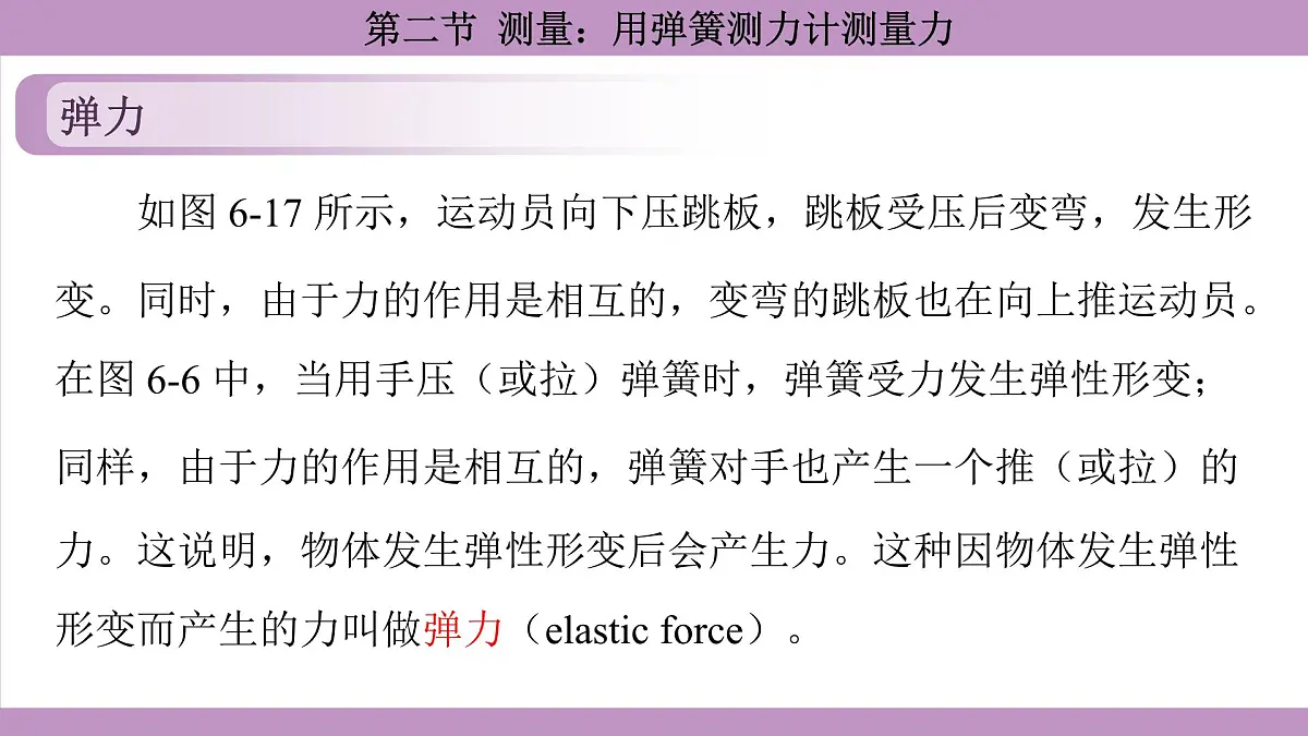 沪科版（2024）物理八年级全一册 6.2测量：用弹簧测力计测量力（课件）第5页