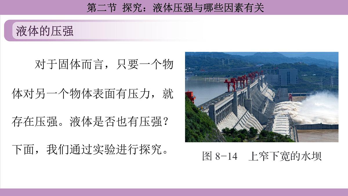沪科版（2024）物理八年级全一册 8.2探究：液体压强与哪些因素有关（课件）第6页