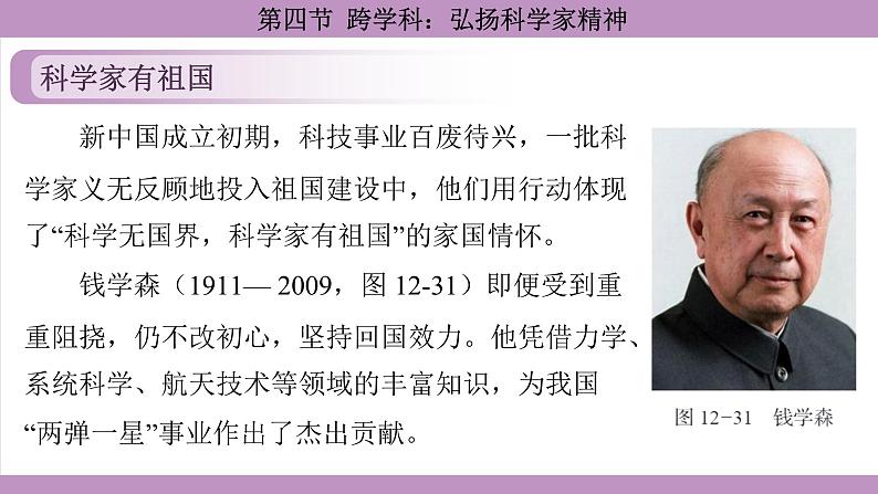 沪科版（2024）物理八年级全一册 12.4跨学科：弘扬科学家精神（课件）第5页