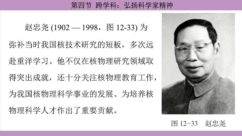 沪科版（2024）物理八年级全一册 12.4跨学科：弘扬科学家精神（课件）第7页