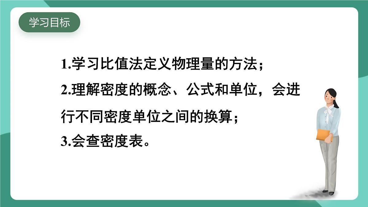 北师大版（2024）物理八年级下册6.2《 物质的密度》课件第2页