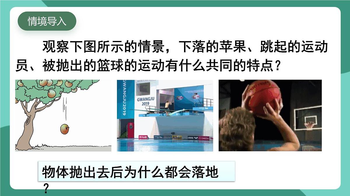 北师大版（2024）物理八年级下册7.3《 重力》课件第2页