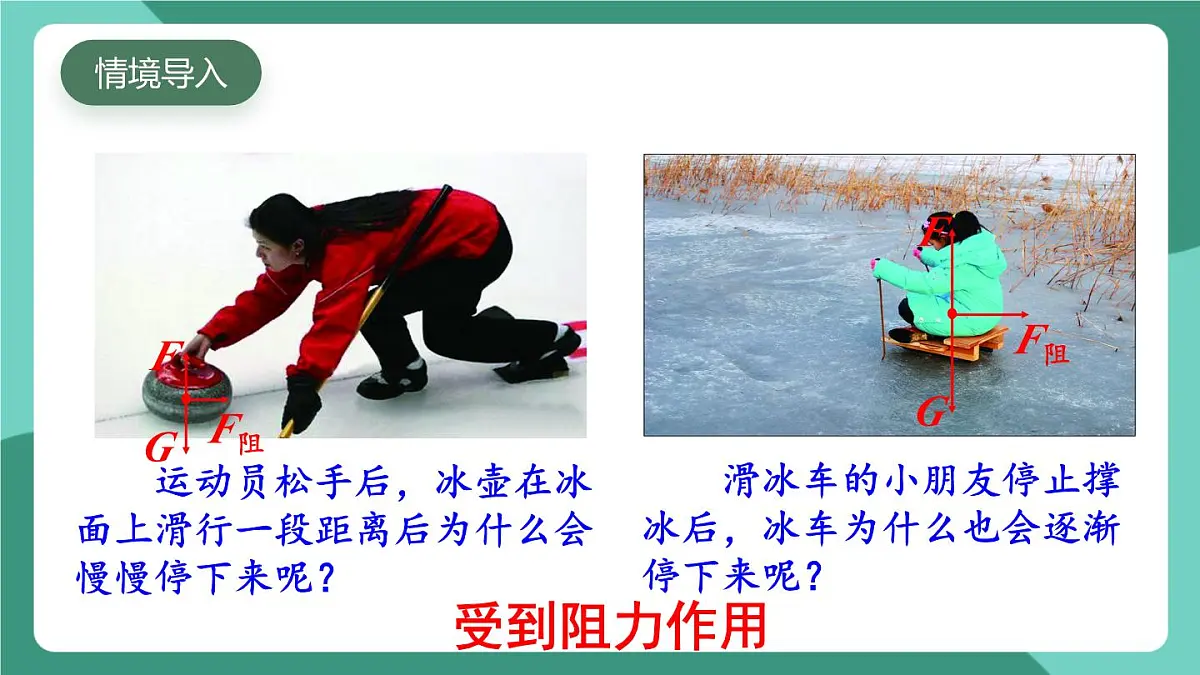 北师大版（2024）物理八年级下册7.6 《摩擦力》课件第2页
