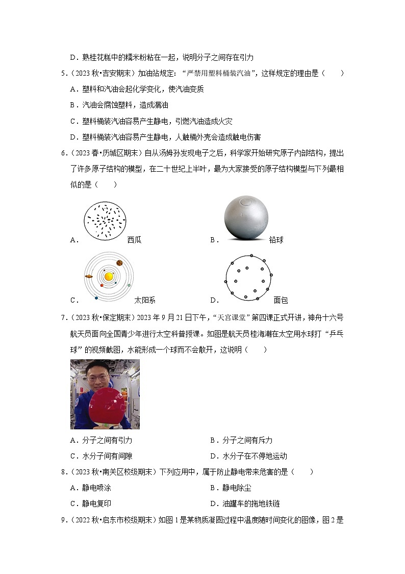 第7章《从粒子到宇宙》单元测试卷（培优卷）（原卷版）第2页