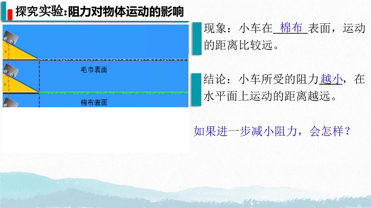 8.1 牛顿第一定律（课件）2024-2025学年人教版八年级物理下册第8页